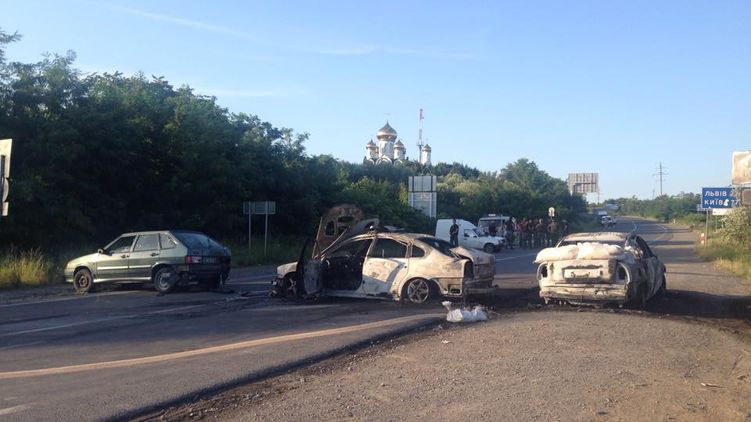 Прошло пять лет после перестрелки с участием Правого сектора в Мукачево. Фото: Facebook Мустафы Найема