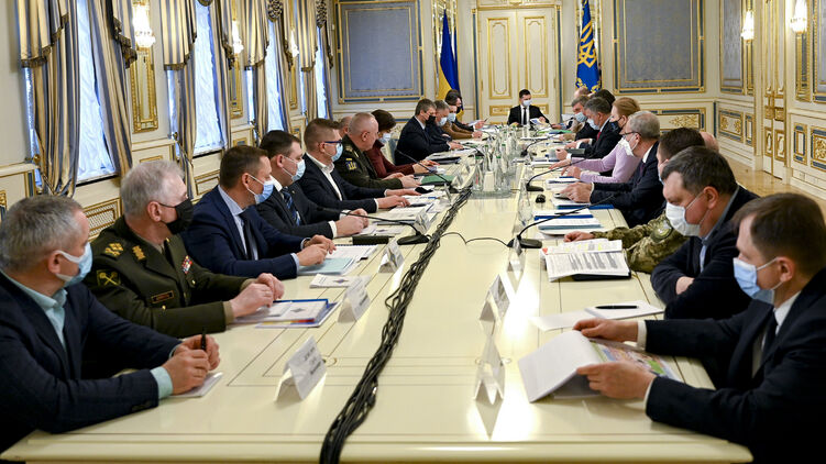 Заседание СНБО по санкциям против Медведчука