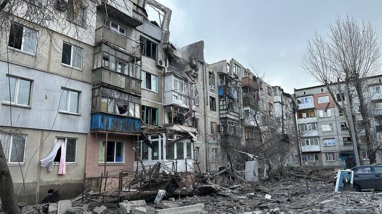 Покровськ після удару РФ