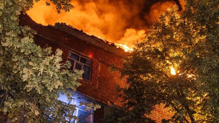 Приліт по підприємству у Харкові в ніч проти 8 серпня