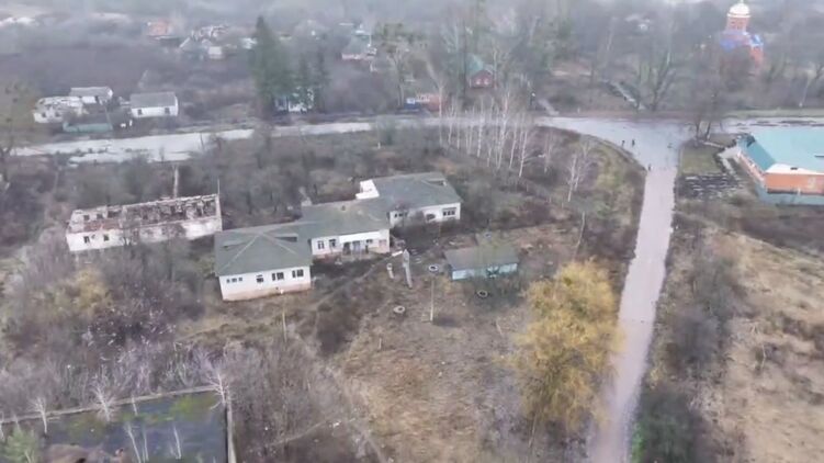 Село Грабовское Сумской области, куда вошли российские войска