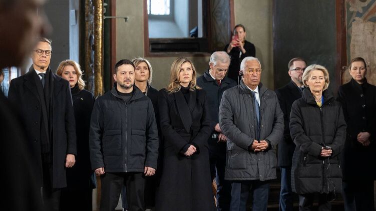 В украину приехали европейские лидеры в четвертую годовщину вторжения РФ