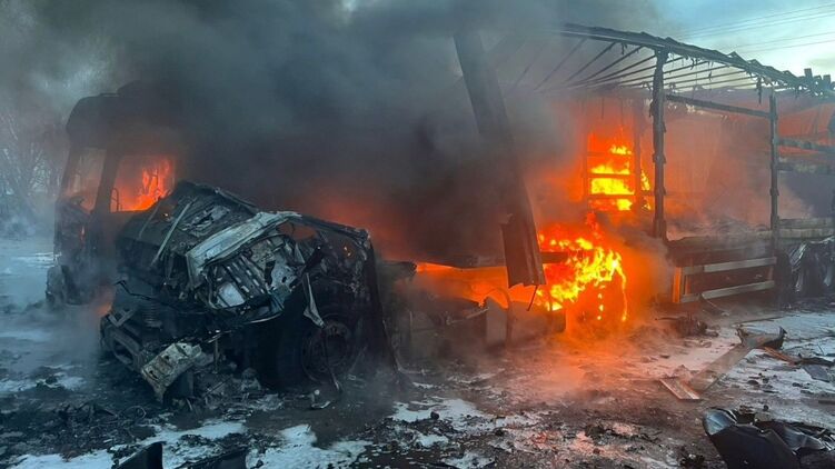 Последствия ударов по Черниговской области