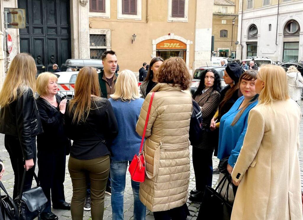 Арештович у Римі