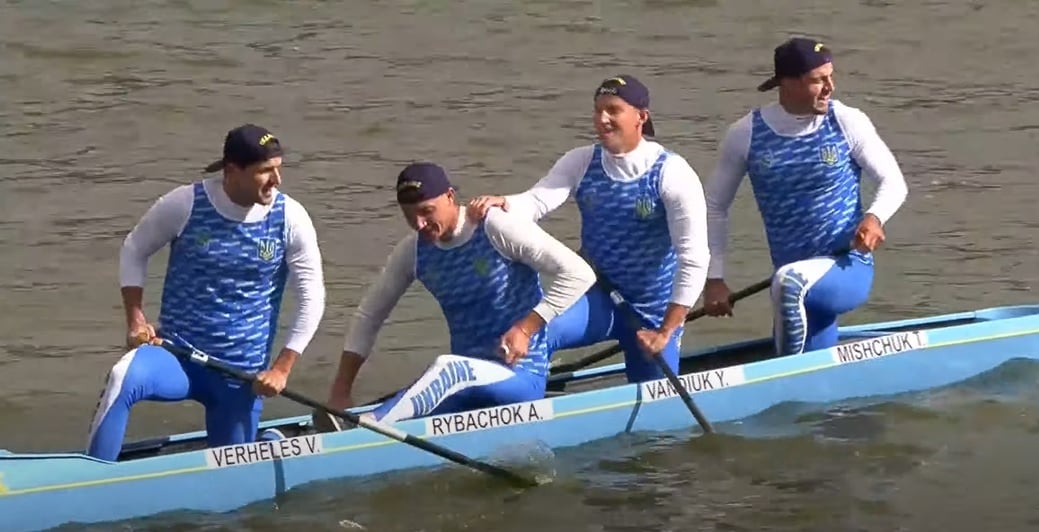 Украина взяла четыре золотые медали на чемпионате мира по гребле. Скриншот из фейсбука НОК