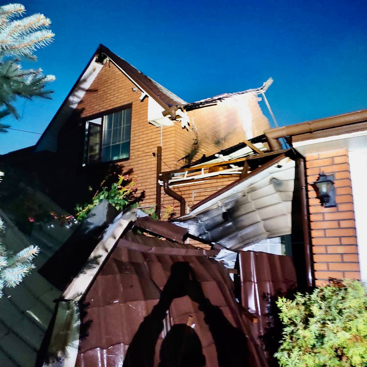 Обстрел Никопольского и Криворожского районов Днепропетровской области 16 сентября