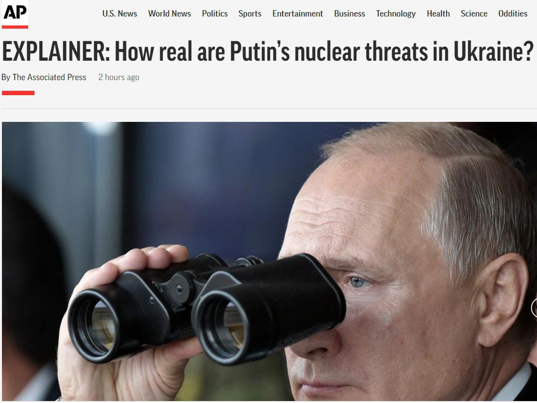 Реальны ли ядерные угрозы Путина