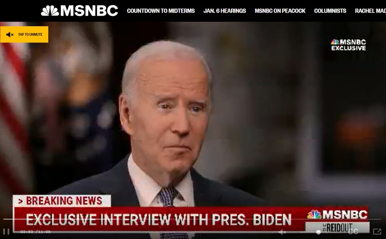 Байден сказал, что Россия не должна победить в войне с Украиной