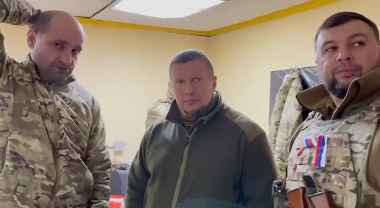 Соловьев приехал в Донецк и встретился с Пушилиным