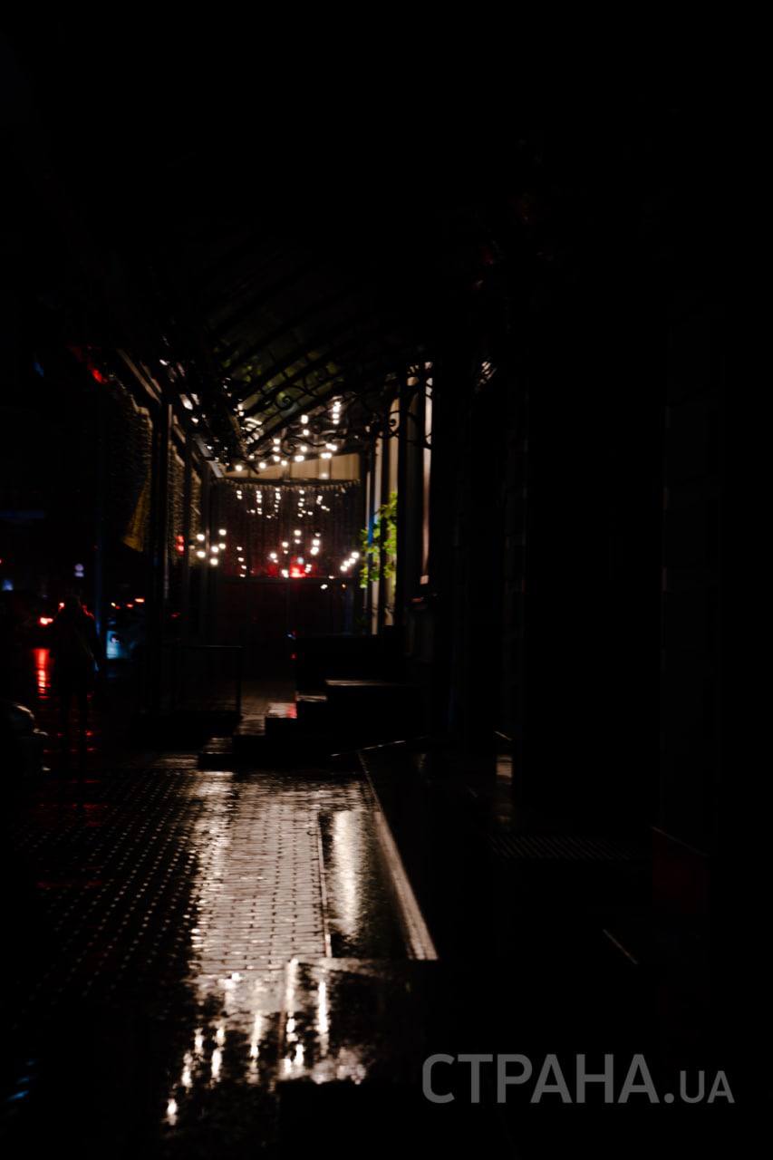 Фотографии Днепра без света в городе