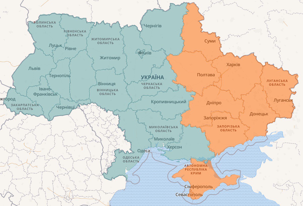 Тривога на сході України
