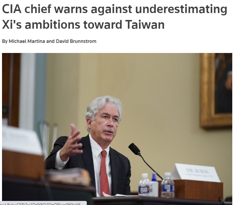 В разведке США считают, что Китай хочет захватить Тайвань к 2027 году