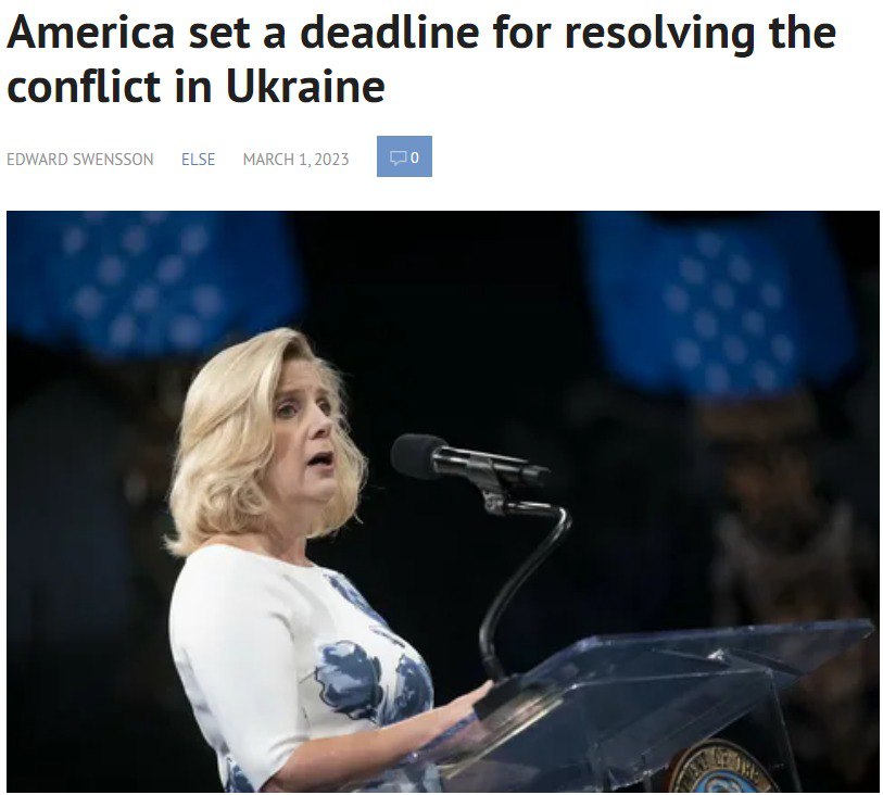 Крістін Вормут заявила, що війна в Україні може тривати два роки