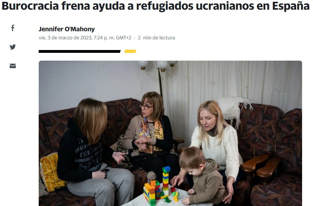 В Іспанії не отримали виплати тисячі українських біженців