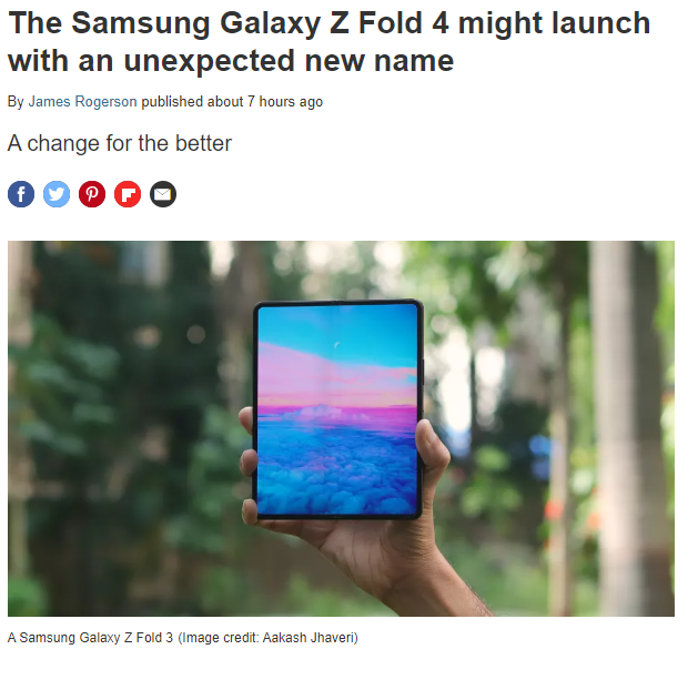 Samsung переименует свои новые складные смартфоны Galaxy Z Fold 4 и Galaxy Z Flip 4, отказавшись от буквы Z в названиях, чтобы не ассоциировать бренд с войной в Украине