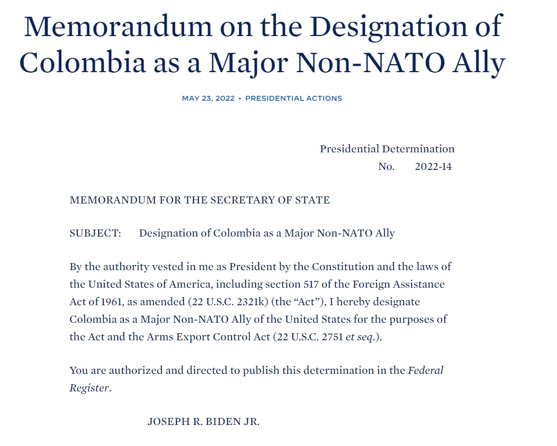 Скриншот с сайта Белого дома