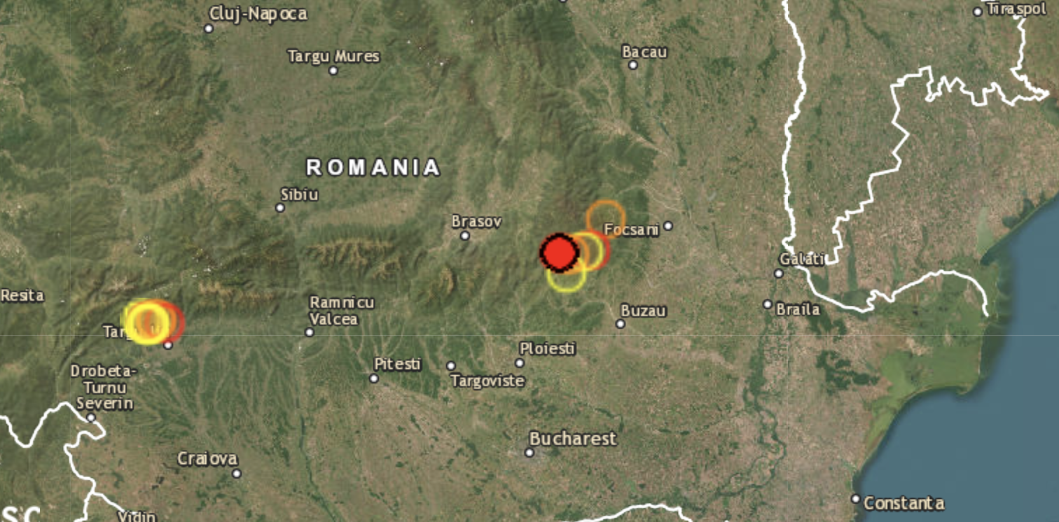 Землетрясение в Румынии 12 марта 2023 года
