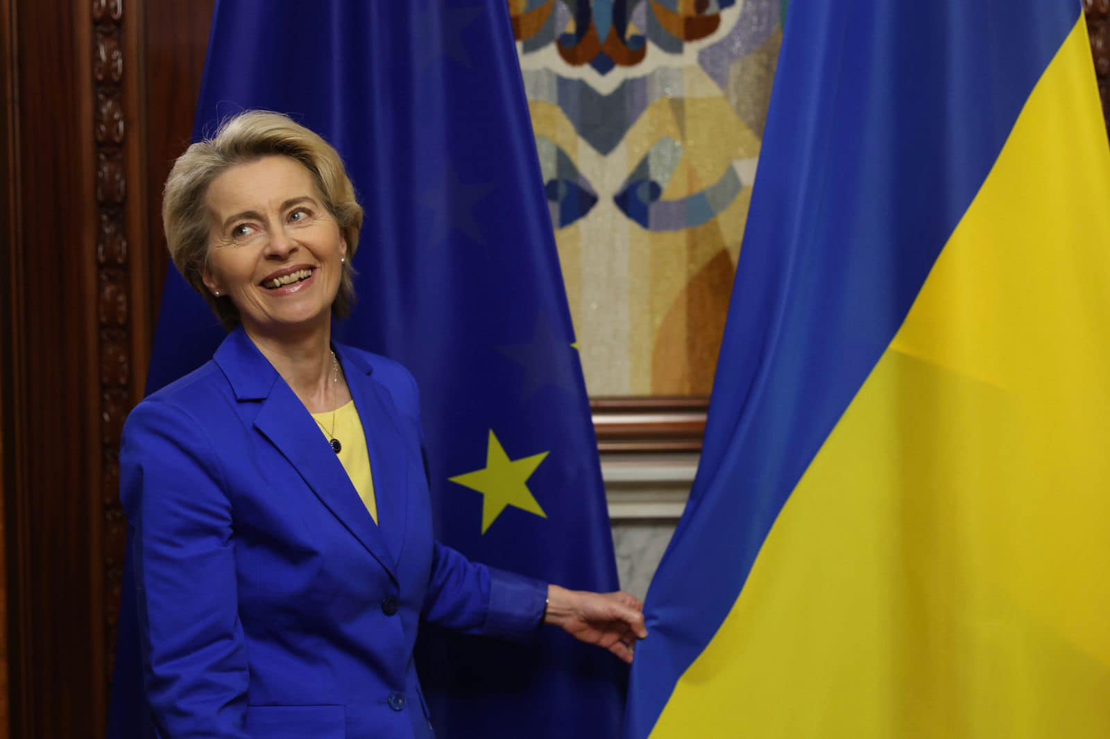 Президент ЕК Урсула фон дер Ляйен дает положительные сигналы украинскому руководству