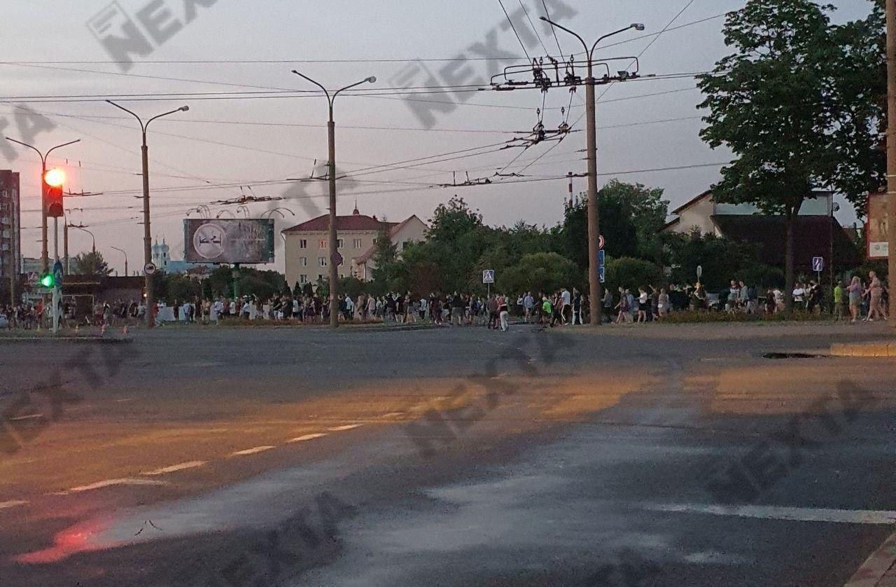 Протесты в Гродно