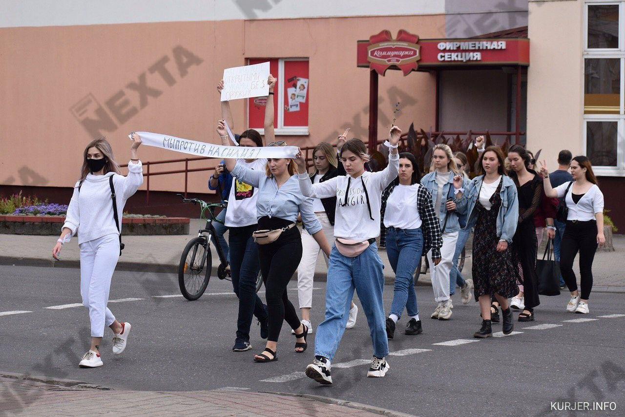 Беларусь протесты 12 августа