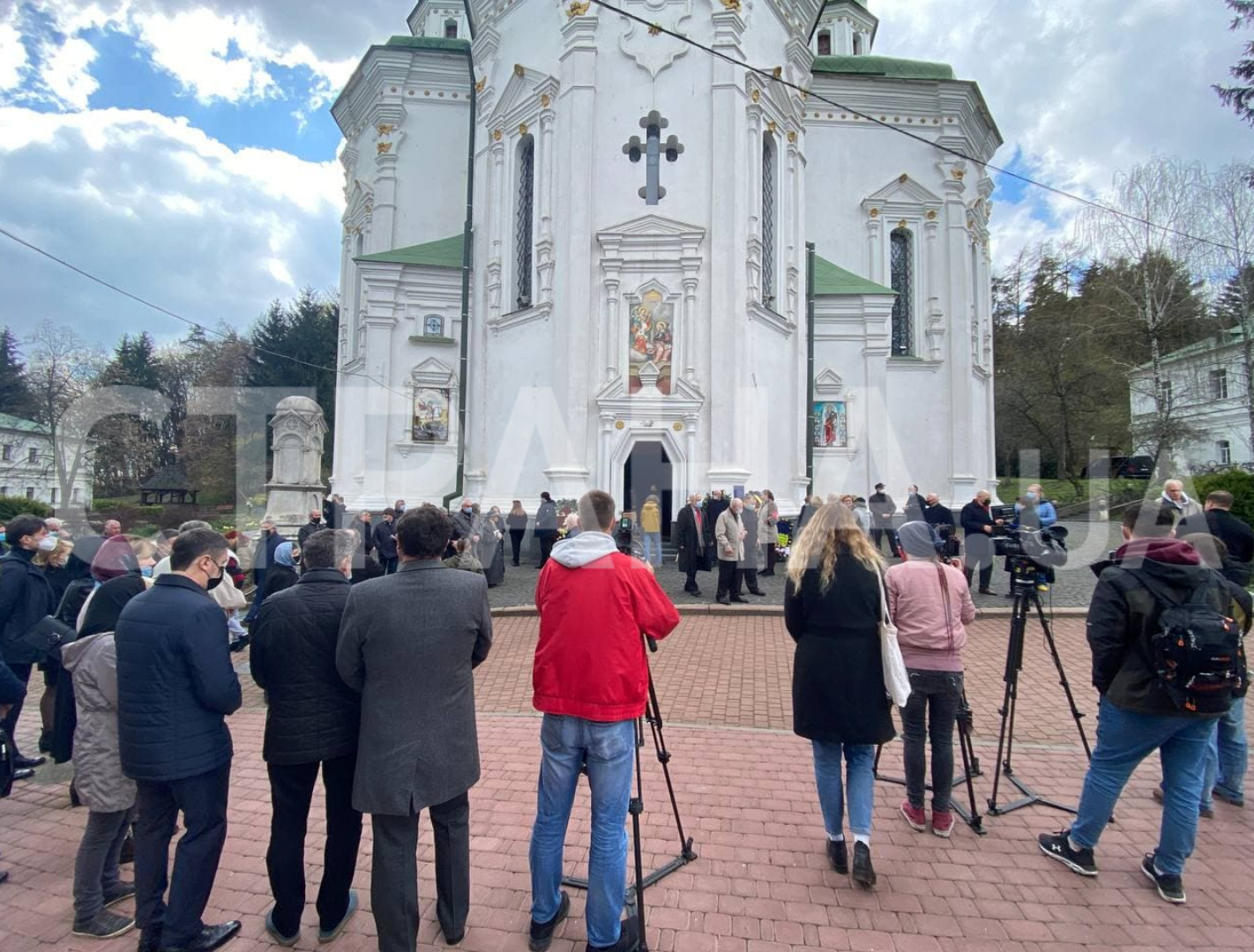 В Киеве прощаются с Яворивским. Фото: Страна