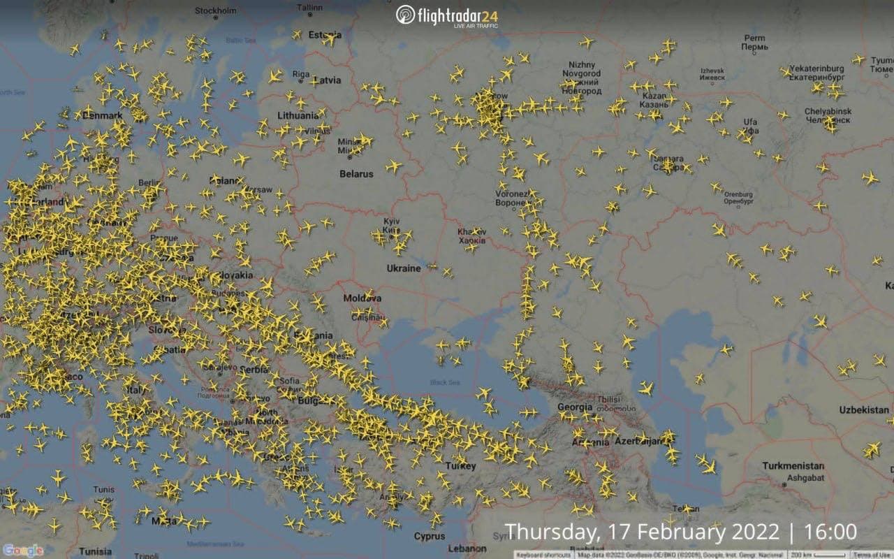 Скриншот 1 с Flightradar24