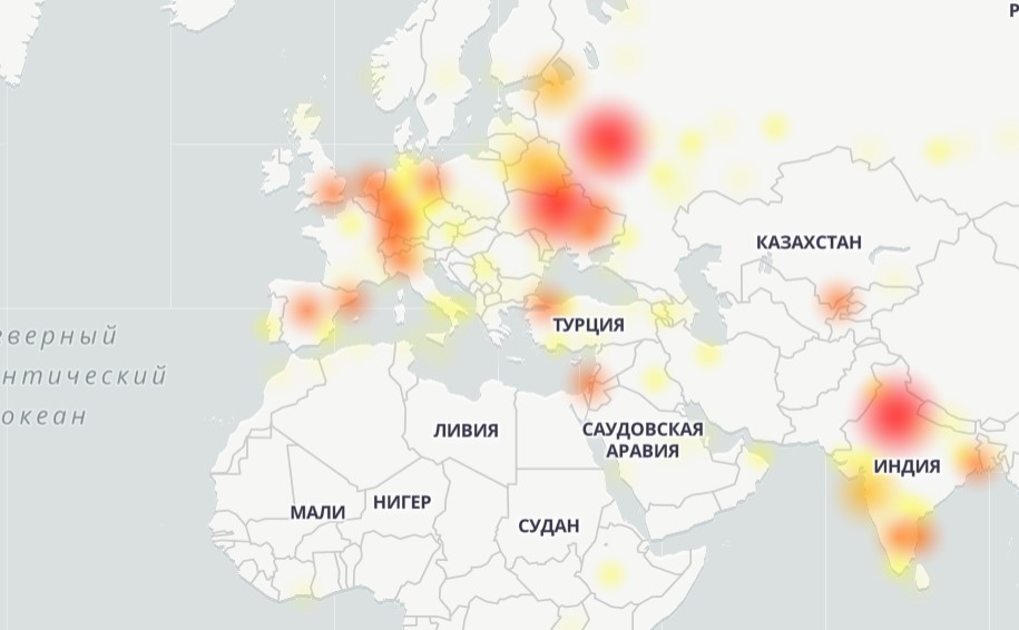 В Telegram произошел масштабный сбой