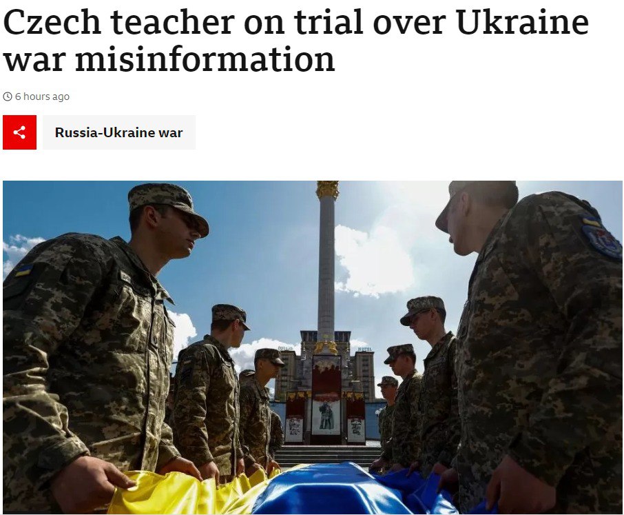 В Чехии будут судить учительницу за оправдание геноцида украинцев