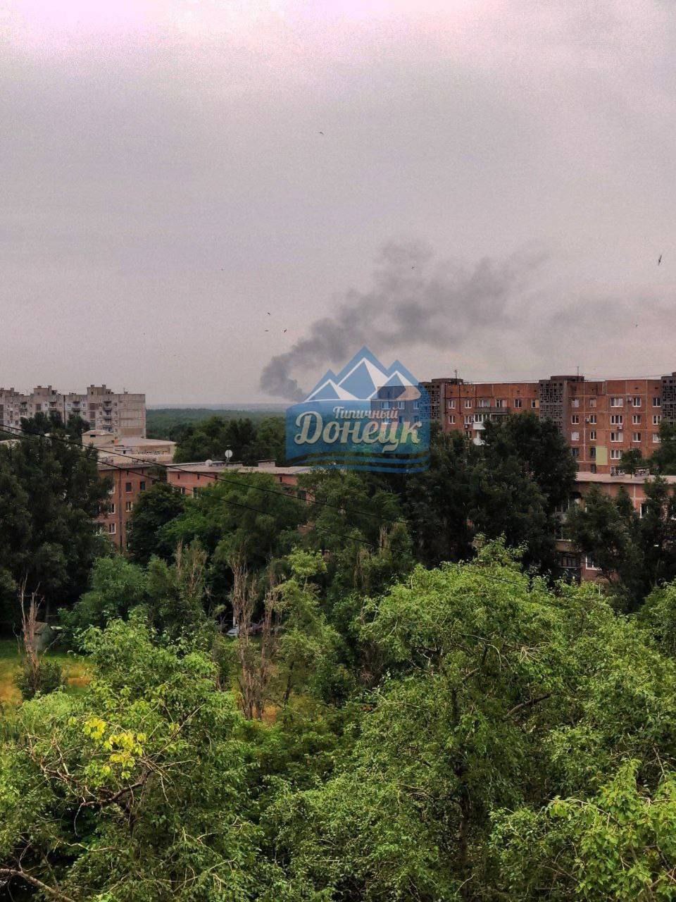 Взрывы под Донецком