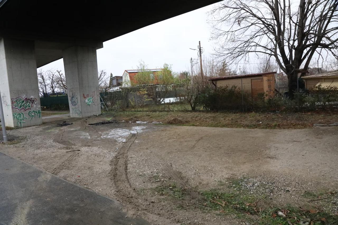 Снимок места преступления. Источник - Kronen Zeitung