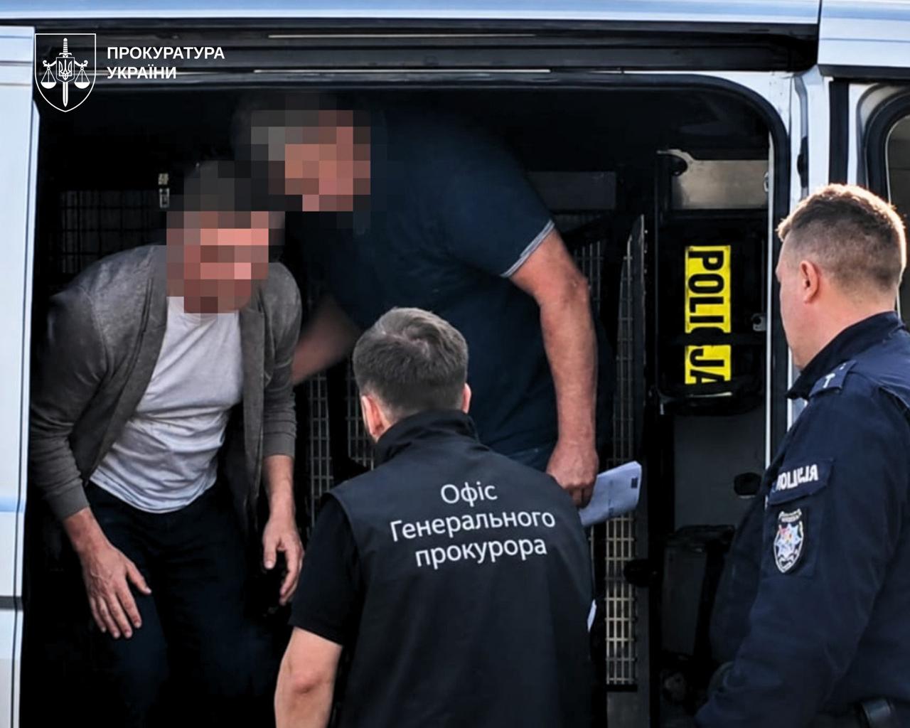 Фото задержания. Источник &ndash; Прокуратура Украины