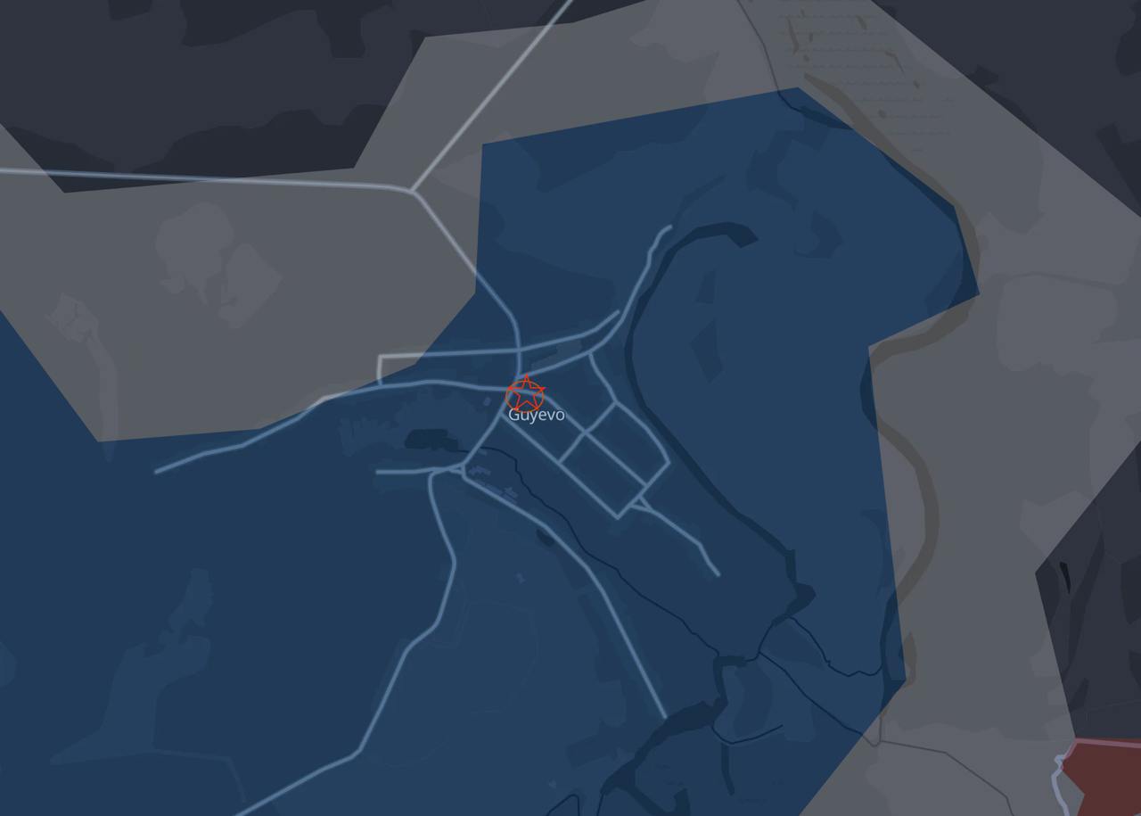 Карта боевых действий. Источник - Телеграм