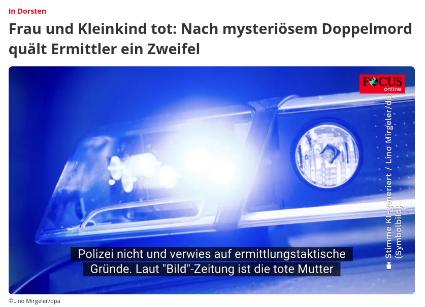 Снимок заголовка на focus.de