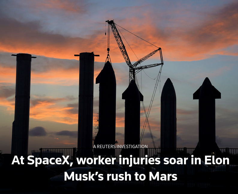 Снимок заголовка в Reuters